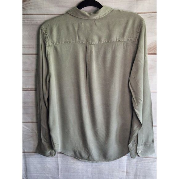 Calvin Klein Jeans Mens Button Down shirt 100% Viscose Size Large - Picture 2 of 6